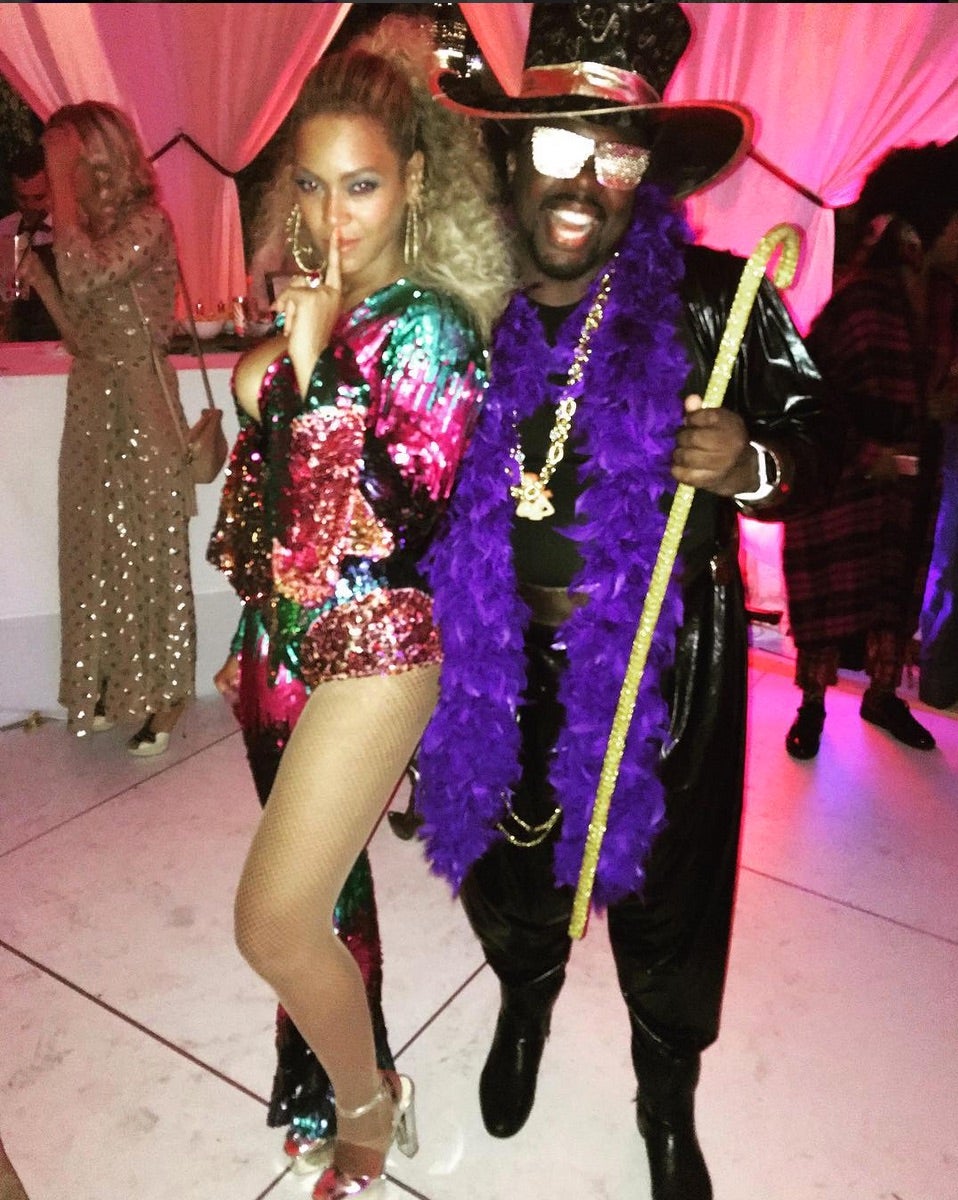 You Have to See All the Funky Fashion Moments From Beyonce's 35th Birthday Bash
